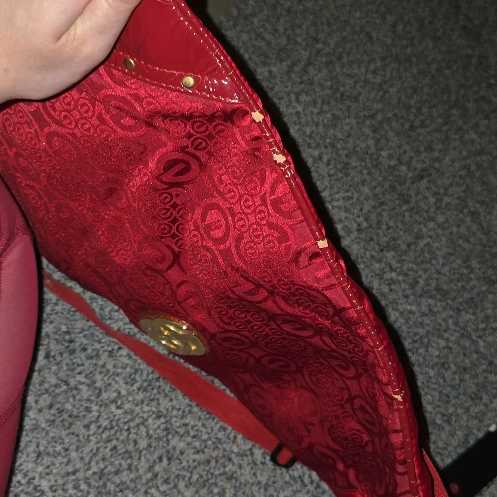 Red Drawstring Backpack - Picture 4 of 4